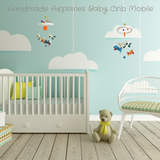 baby crib mobile airplanes