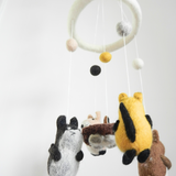 BABY CRIB MOBILE SQUIRREL-FOREST