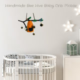 baby crib mobile BEE HIVE