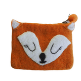 ANIMALS FELT PURSE