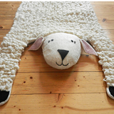 HANDMADE FELT ANIMAL RUGS