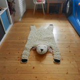 HANDMADE FELT ANIMAL RUGS